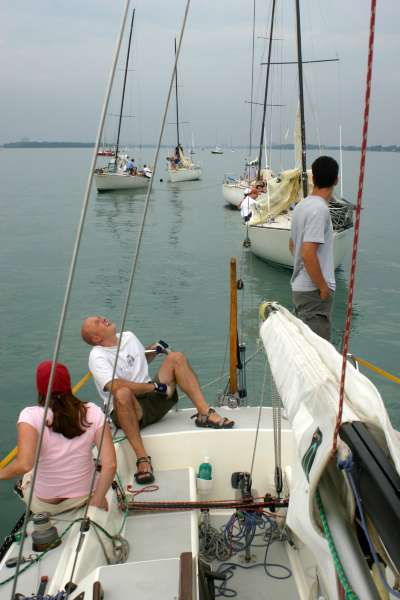 GPYC Regatta -waiting for wind