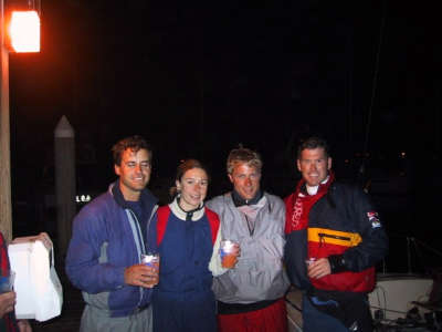 Swamp Donkey team on the dock