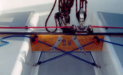 Backstay adjuster & footrests-Magic Bus