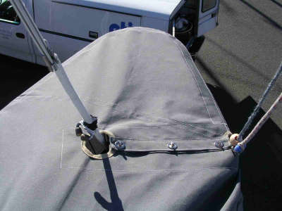 Bow Opening At Forestay