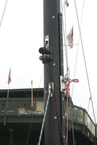Attitude Adjustment-spinnaker halyard
