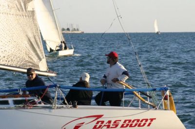 Harald Kolter's Das Boot #62 1st in N. Channel Race