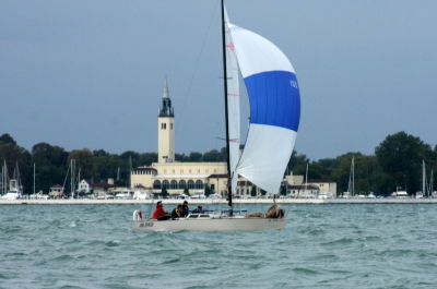 Air Force 4th BYC N. Channel Race passing GPYC